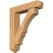 Ekena Millwork Balboa Arts and Crafts Smooth Bracket w/ Offset Brace, Western Red Cedar, 7 1/2"W x 34"D x 40"H BKT0806X34X40BOA03SWR - alternate 1